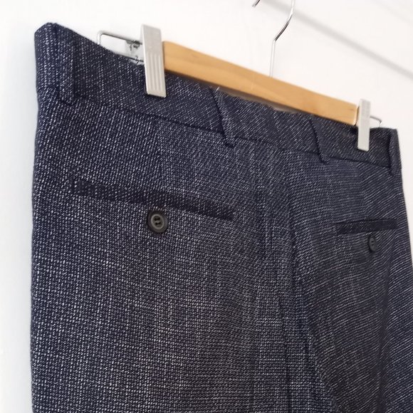LLOYD & JEFFERSON - Viscose blue pants - Sz 32 (W34) - Picture 7 of 13